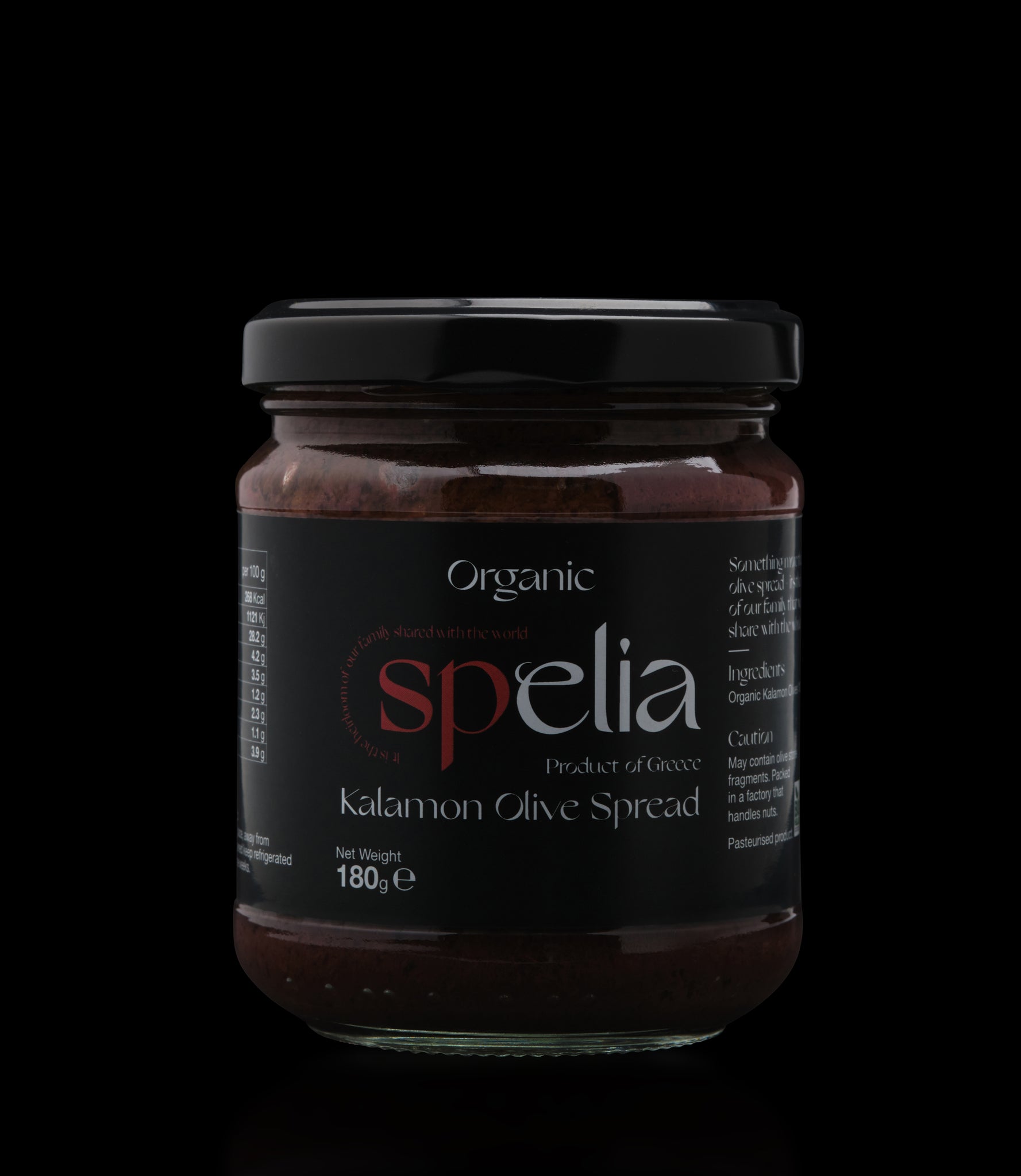 Spelia Organic Kalamon Olive Spread